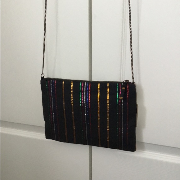 Accessorize Hand beaded sequin rainbow bag - Picture 6 of 9